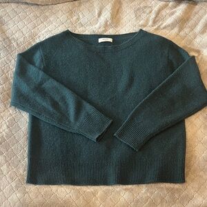 Aritzia 100% Cashmere Relaxed Boatneck Sweater